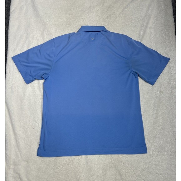 Callaway Polo Shirt Mens XL Blue X Series Short Sleeve Performance Tech Golfing - Picture 8 of 8